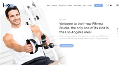 Desktop Screenshot of irowfitness.com