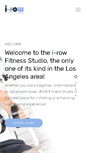 Mobile Screenshot of irowfitness.com
